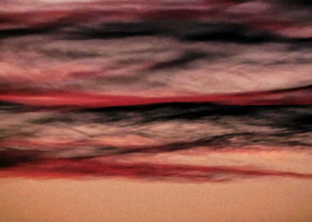 Günther Mussel – Wolken bei Sonnenuntergang