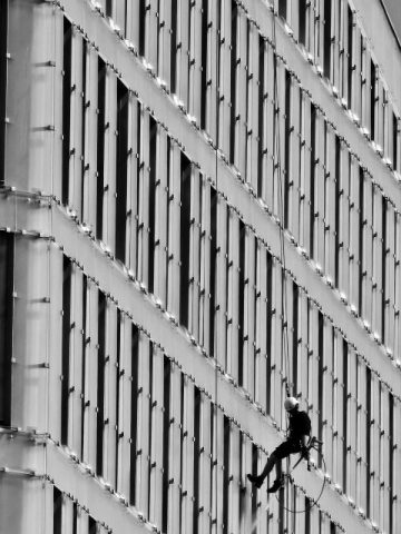 Gisela Manthe – hoch hinaus