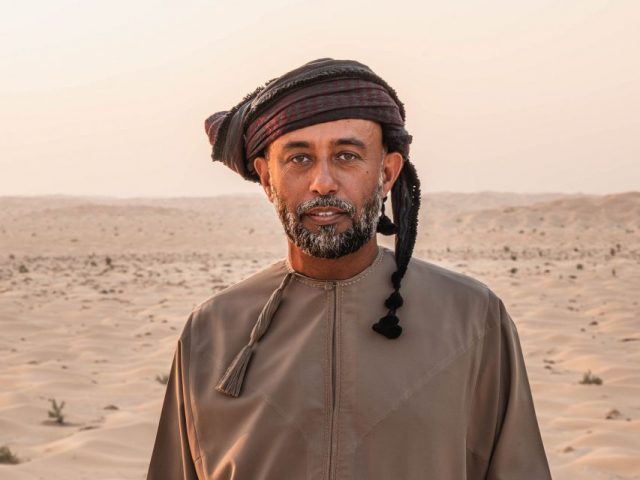 Ulrich Maier-Harth: Oman, Beduinen-Portrait