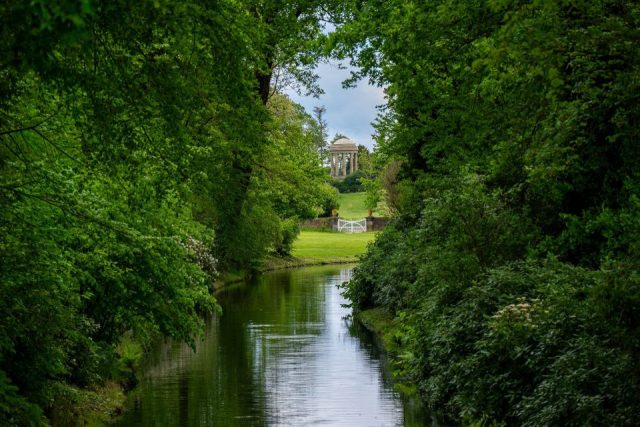 Ulrich Maier-Harth: Blickachse, Schlosspark Wörlitz